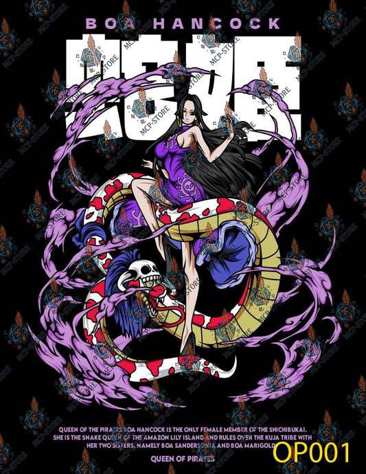 Poleras estampadas One Piece