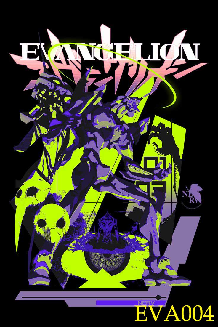 Estampados Evangelion