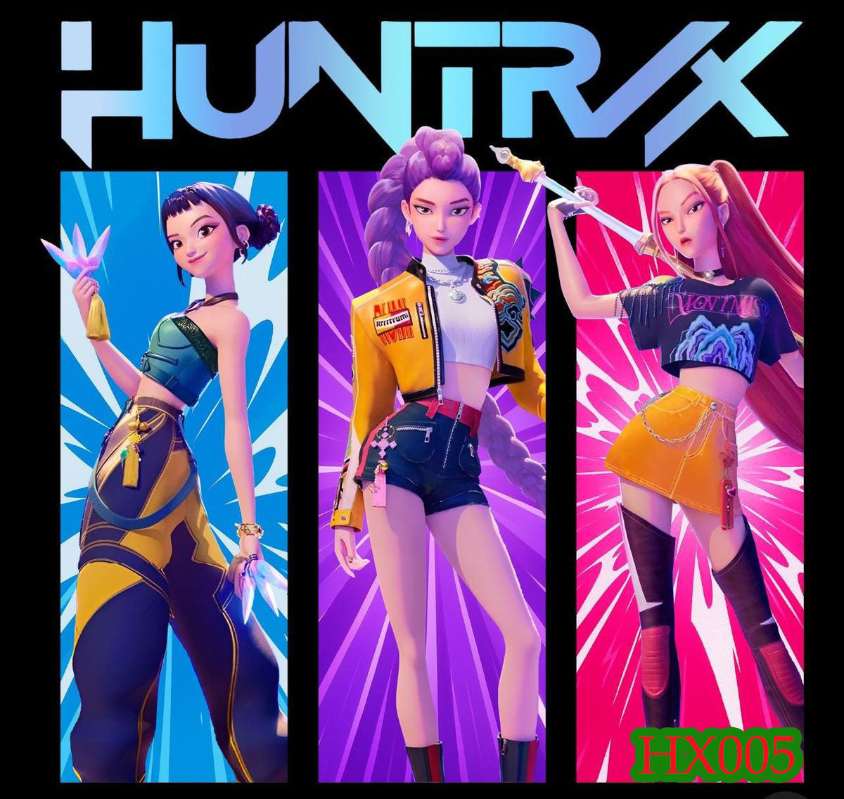 Estampados huntrix