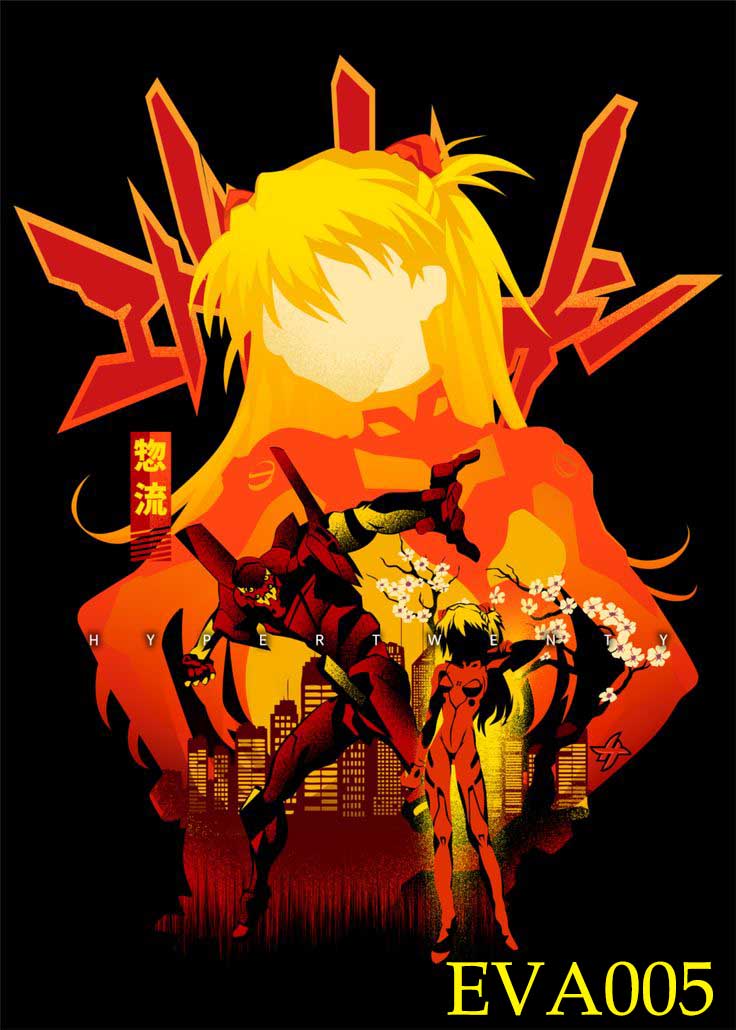Estampados Evangelion