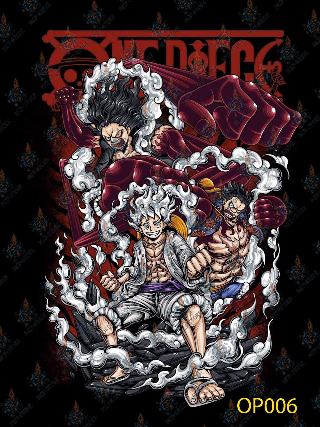 Poleras estampadas One Piece