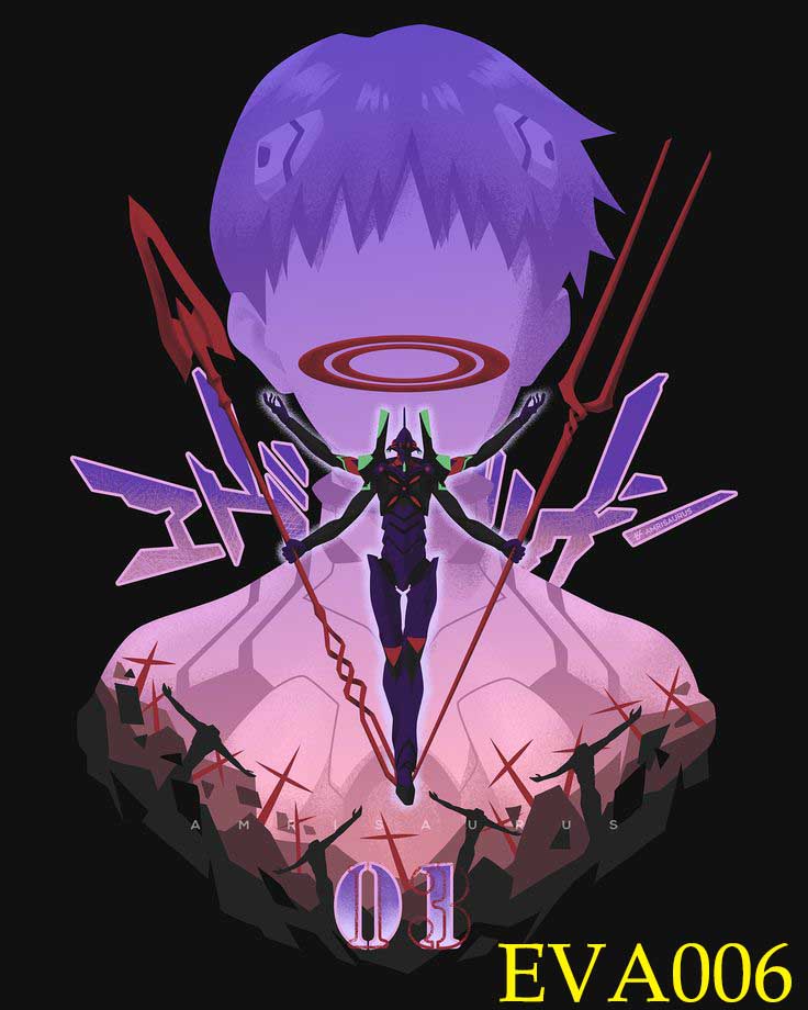 Estampados Evangelion