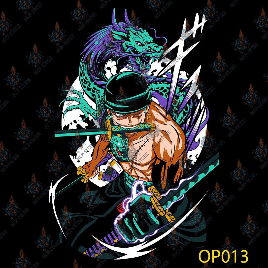 Poleras estampadas One Piece