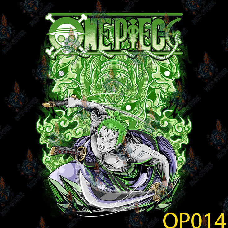 Poleras estampadas One Piece