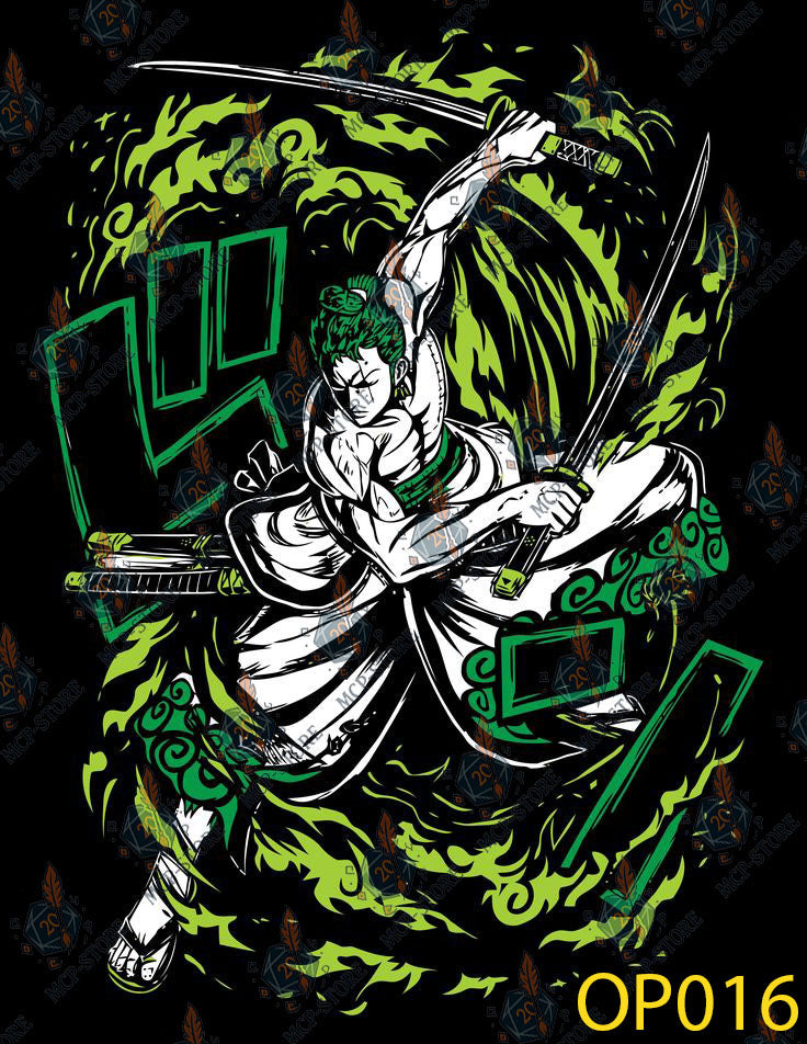 Poleras estampadas One Piece
